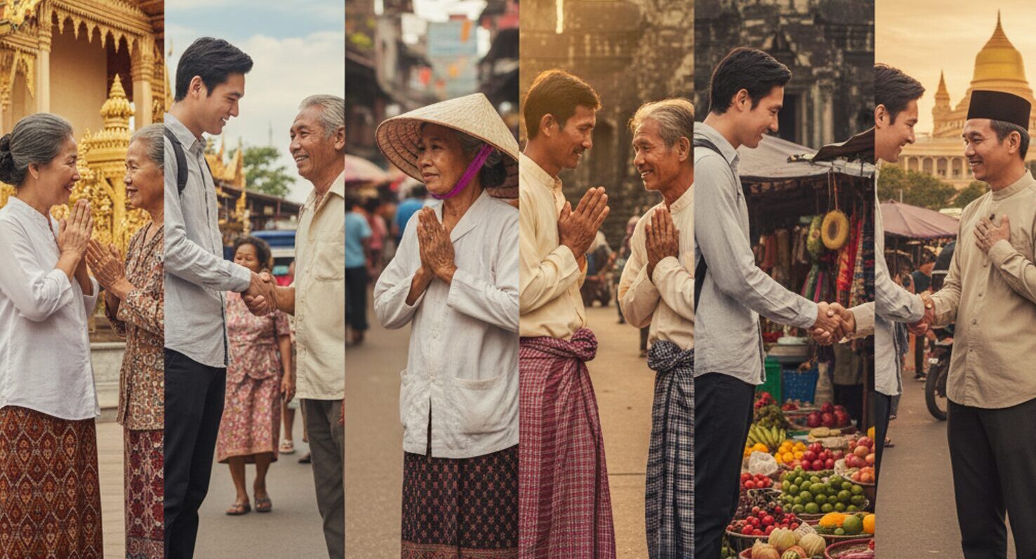 タイの言語でこんにちは！ベトナム、フィリピン、カンボジアなど他の東南アジアのあいさつも解説